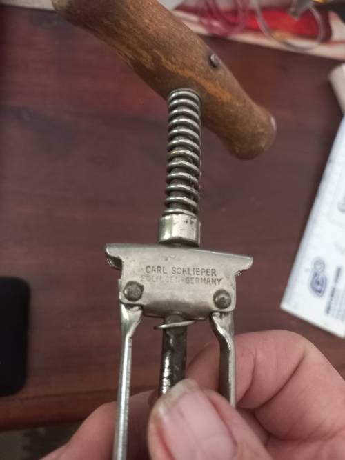 Vintage cork screw carl schlieper