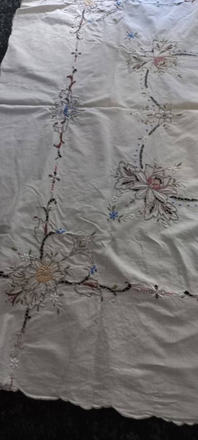 Hand Embroidered vintage cloth