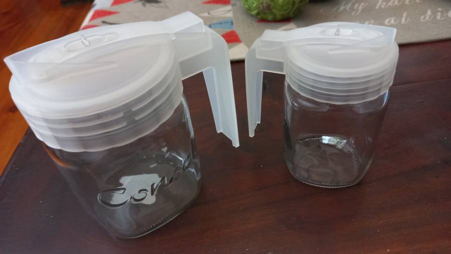 Consol glass jars
