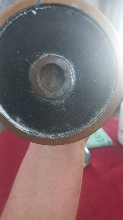 Vintage brass shell case