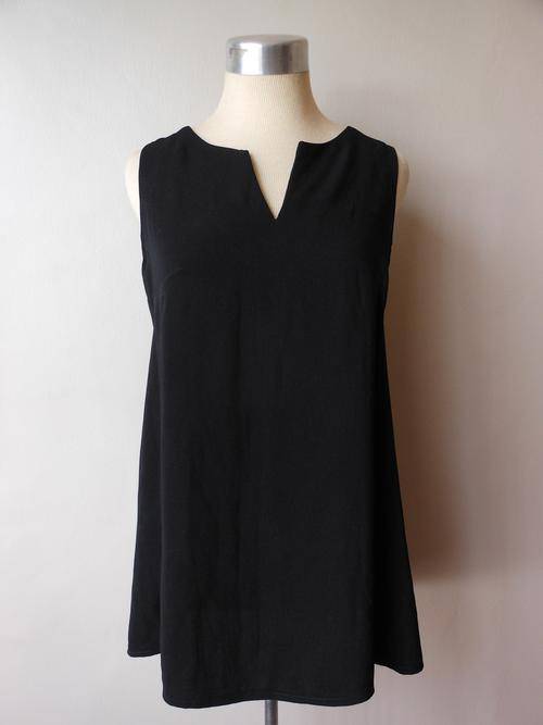 *MARION & LINDIE* DESIGNER BLACK LADIES TOP BLOUSE SHIRT - SIZE 10