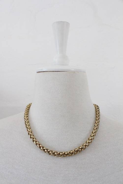 VINTAGE GOLD PLATED CHAIN NECKLACE