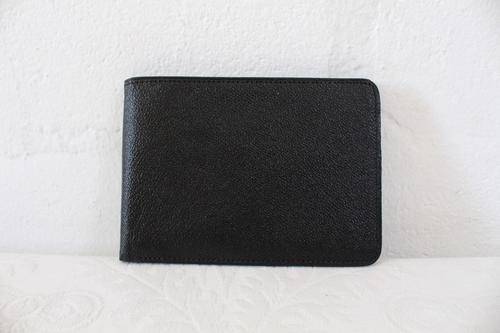 VINTAGE GENUINE LEATHER BLACK MEN'S WALLET