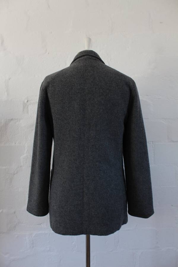 *SUMMER SALE - 50% OFF!* WOOL GREY BLAZER JACKET COAT - SIZE 10