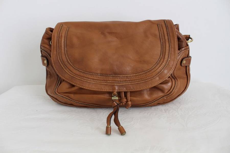 *FIORELLI* DESIGNER GENUINE LEATHER TAN BROWN TOTE HANDBAG BAG