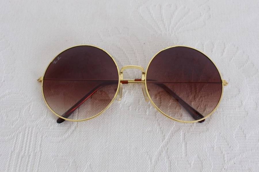 *RAY BAN* DESIGNER VINTAGE ROUND SUNGLASSES