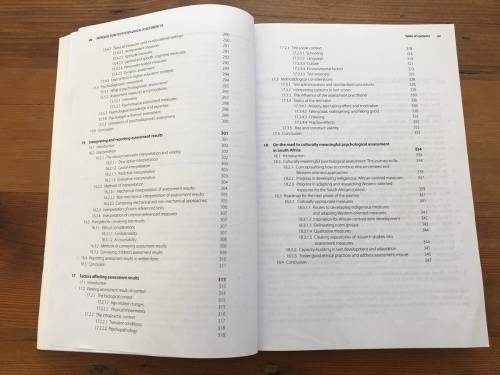 INTRODUCTION TO PSYCHOLOGICAL ASSESSMENT IN THE SA CONTEXT - C. FOXCROFT and G. ROODT, 5TH EDITION
