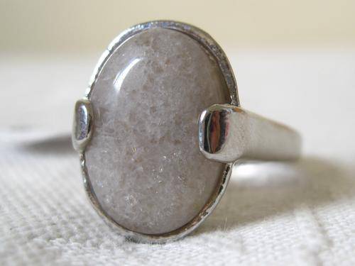 NEW GENUINE AMETHYST NATURAL GEM STONE SILVER PLATED COCKTAIL COSTUME DRESS RING