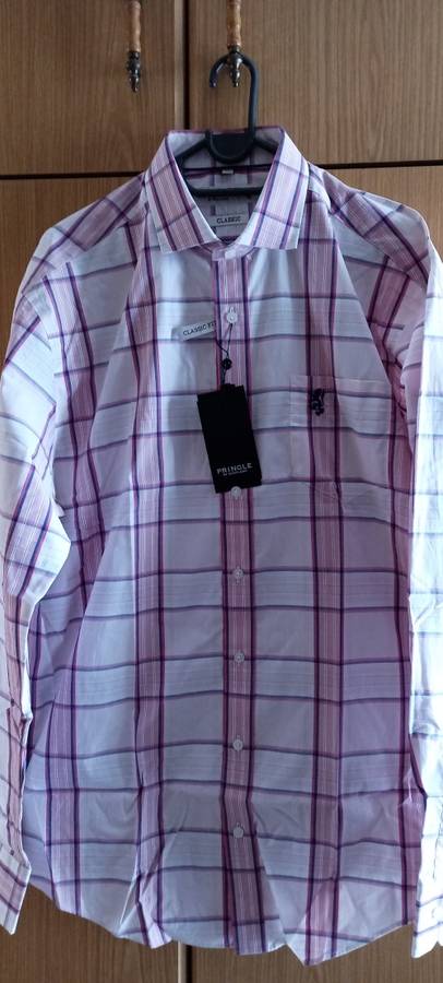 PRINGLE OF SCOTLAND Long Sleeve Classic Shirt XL
