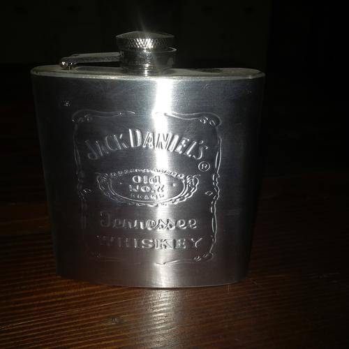Jack Daniels Stainless Steel Flask