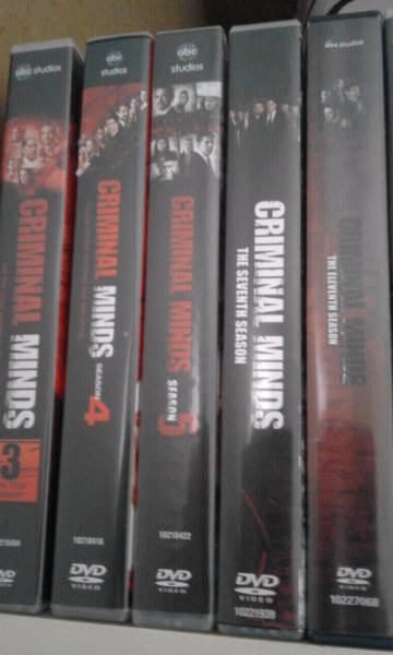 Criminal Minds Seasons 3, 4, 5, 7 & 11