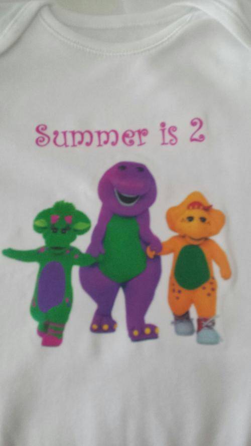 barney shirt, barney onesie