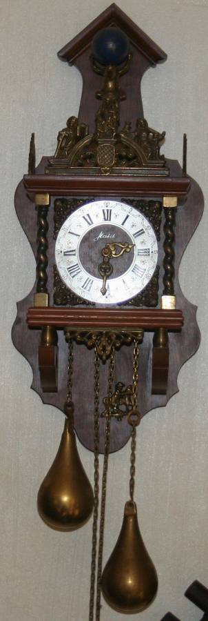 A Magnificent Dutch Zaandam Zaanse wall Clock