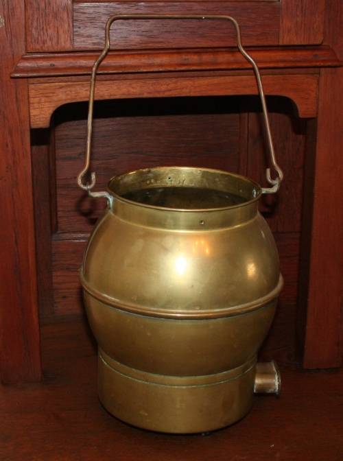 WOW A STUNNING ANTIQUE BRASS KALORIK ELECTRIC URN MAGNIFICENT!!!