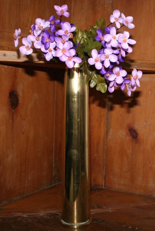 A TALL VINTAGE AMO SHELL - COLLECTORS ITEM