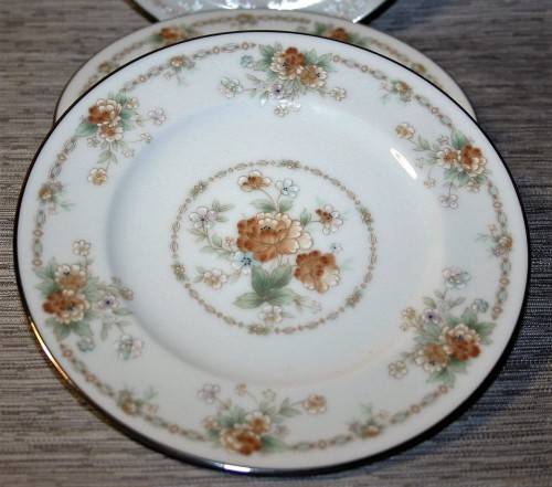 Three Fantastic Vintage Noritake Ireland Roundelay Side Plate VintageTreasure
