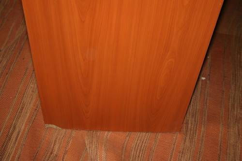 A LARGE CHERRY WOOD CUPBOARD PERFECT FOR OFFICE OR YOUR BOOK COLLECTION