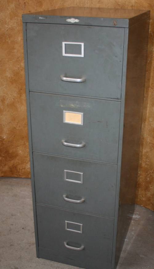 A FANTASTIC LARGE FOUR DRAWER METAL FILING CUPBOARD ART METAL LONDON SWF ENGLAND- VINTAGE VIBE!!!