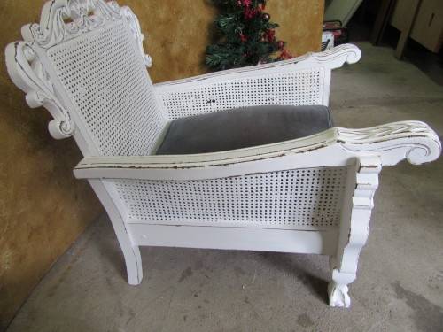 WOW A MARVELOUS CHABY CHIC BALL & CLAW CHAIR - STUNNING FRENCH STYLE -