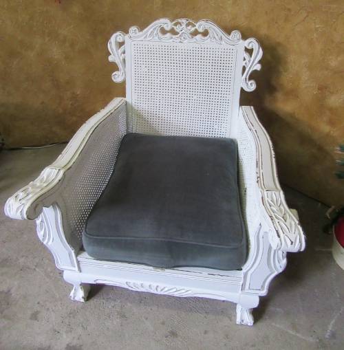 WOW A MARVELOUS CHABY CHIC BALL & CLAW CHAIR - STUNNING FRENCH STYLE -