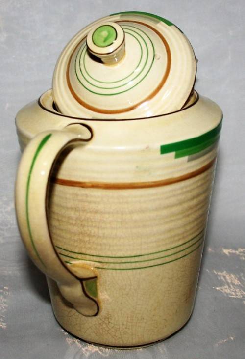ANTIQUE RIBSTONE WARE BOOTHS LTD TEAPOT MADE IN ENGLAND