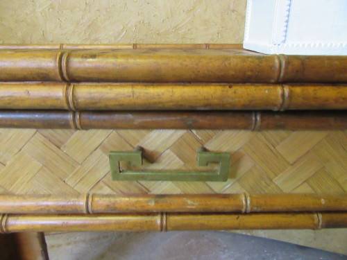 CARIBBEAN STYLE SIDE SERVER STUNNING WEAVED CANE - PERFECT FOR TH ISALND FEEL -STUNNING SIDE SERVER