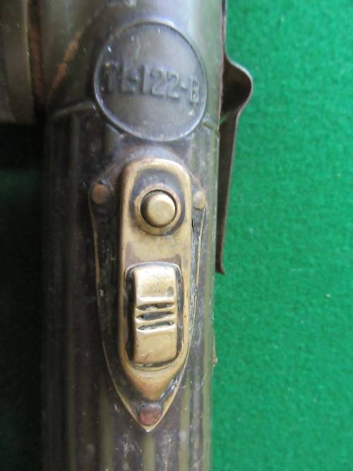 IT LOOK LIKE A VINTAGE ARMY TOCH HAD A HARD LIFE - STUNNING COLLECTORS ITEM