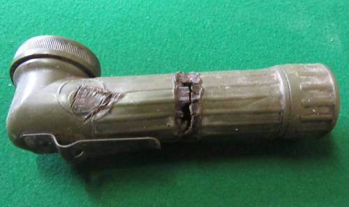 IT LOOK LIKE A VINTAGE ARMY TOCH HAD A HARD LIFE - STUNNING COLLECTORS ITEM