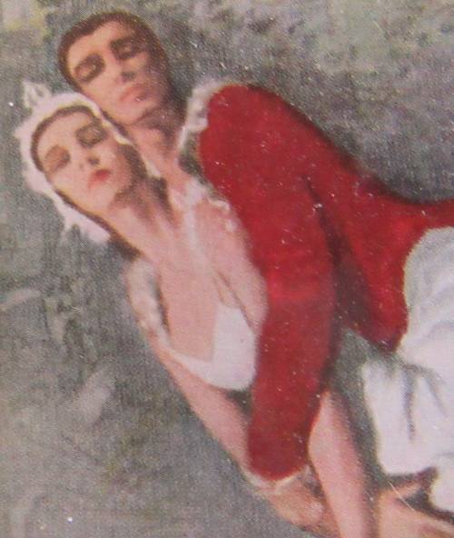 WOW A REALY STUNNING FRAMED VINTAGE PRINT OF A BALLET