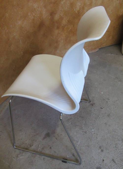 A MARVELOUS WHITE DRESSING TABLE INCLUDING A CHAIR IT IS A PERFECT MATCH BEAUTIFUL FURNITURE