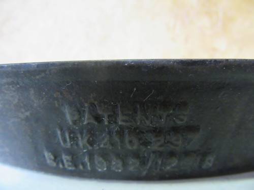 WOW WHAT A RARE FIND 1932 AGA PAN - USES ABLE ITEM STUNNING VINTAGE DECOR PATENS UK SE 1932 AGA