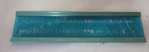 A FANTASTIC STANDARD GRAPH LETTERING GUIDE IN ORIGINAL BOX FOR ALL THE STATIONARY COLLECTORS!!!