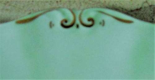 This lovely mid-century Cake Plate were made in England by Bell   China. A Beautiful Light Pastel