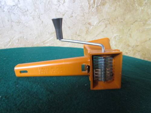 Mouli-Parsmint-Orange-Parsley-Mint-Shredder-Mill-Grinder-Kitchen-Utensil-France