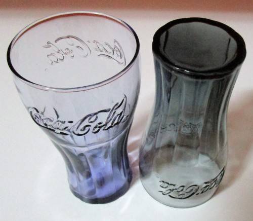 TWO BEAUTIFUL COCA COLA GLASES - STUNNING COLLECTORS ITEM - BID PER EACH