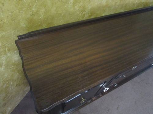 WOW!!! A GORGEOUS SOLID IMBUIA? QUEEN ANNE STYLE SIDE SERVER IN EXCELLENT CONDITION!!!
