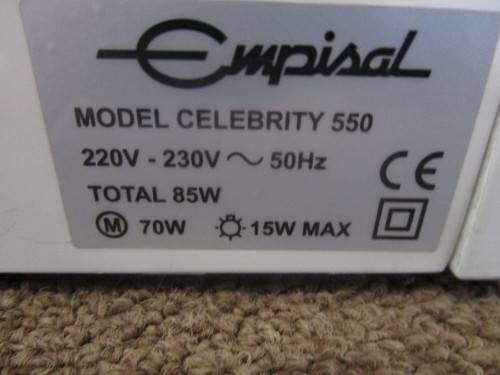 EMPISAL CELEBRITY 550 SEWING MACHINE 27 STITCH FUNCTION LOOK AS GOOD AS NEW