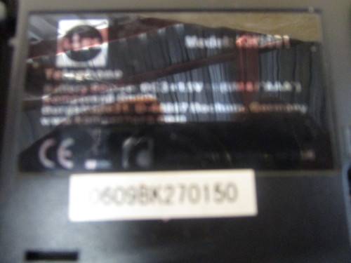 A BLACK BENCH SWITCH BOARD TELEPHONE NOT TESTED