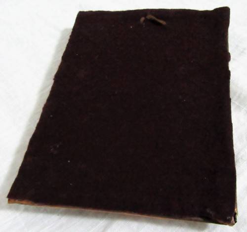 SOMETHING DIFFERENT DETAILED EMBOSSED COPPER NOTE BOOK - STUNNING