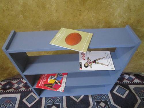 A CUTE CHALK PAINTED SHELF - STUNNING PIECE