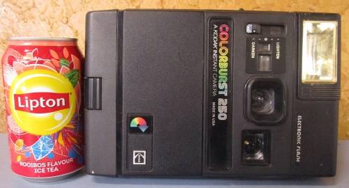 Kodak's venture into the instant camera market, was this Colorbust 250 camera.