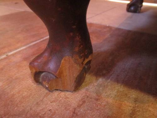 A MARVELOUS LARGE VINTAGE 3 DOOR WARDROBE LOVE THE DETAIL ON THE DOORS - SUPPLIED BY BLOOMS FURNITUR