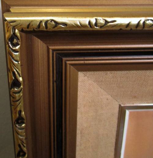 A STUNNING OIL ON BOARD SIGNED - STUNNING PIECE