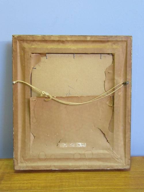 WOW A ELGANT & STYLISH FRAMED PICTURE IN A STUNNING GILDED FRAME