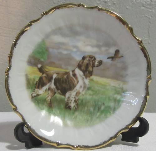 A collectable vintage gainsborough decorative plate