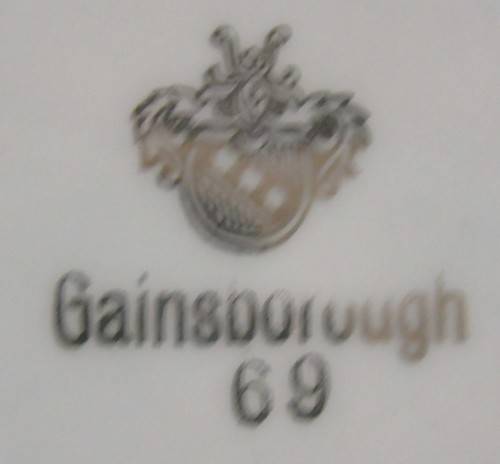 A collectable vintage gainsborough decorative plate