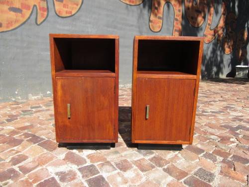 Pair of vintage/retro Bedside Cabinets