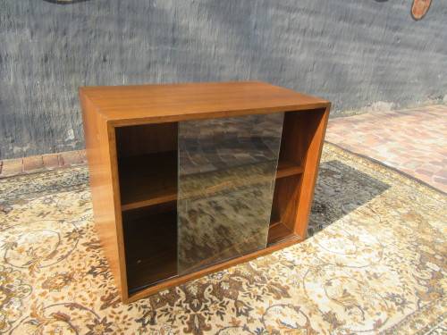 Smart mid-century modern stacking office bookcase  c.1950. T