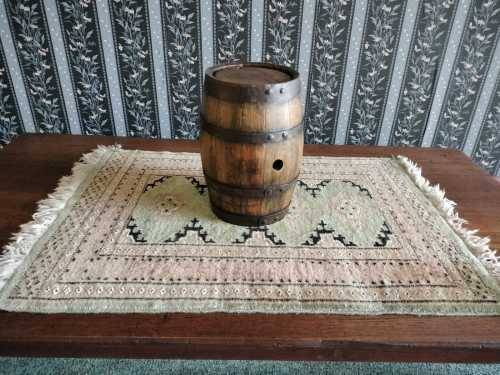 Medium Wood Barrel