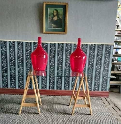 Trendy Six Seater Glass top Table R1950 H 74cm x L 164cm x W 95cm  (Collection only)